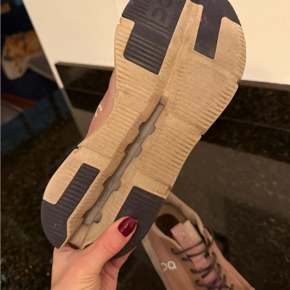 On Cloudnova Form Rosebrown Orchid Speedboard Women's Shoes - Picture 4 of 5